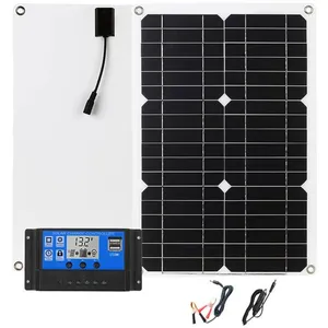 Chargeur et Mainteneur de Batterie Solaire Portable Panneau Solaire av...Vendu parcdiscount