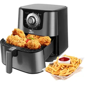 UTEN Friteuse à Air Chaud 5,5L,Friteuse Sans Huile Faible en Matières ... pas cher