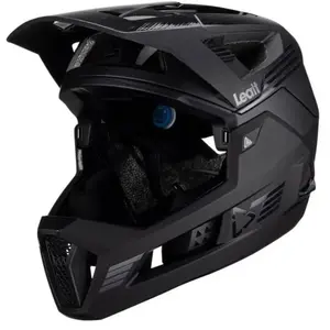 Comparateur de prix : Casque avec mentonniere amovible leatt mtb enduro 4 0 noir