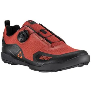 Chaussures leatt 6 0 clip lava rouge pas cher