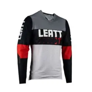 Leatt MTB Jersey Gravity 4.0 with long sleeve and reinforced elbowVendu paramazon