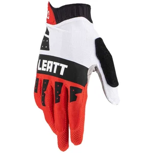 Gants longs leatt mtb 2 0 x flow rouge blanc pas cher