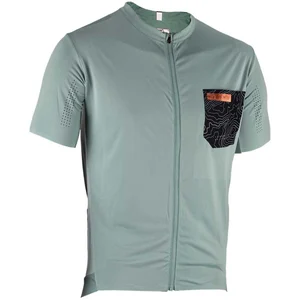 Comparateur de prix : Maillot VTT manches courtes Leatt Trail 3.0 Pistachio vert- S