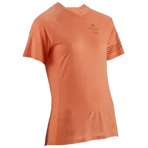 Comparateur de prix : Leatt Maillot MTB AllMtn 2.0 Femme - M / EU38 / UK10 / US6 - Orange Peach