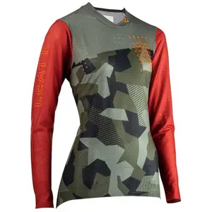 Leatt Gravity 4.0 MTB-Trikot für Damen L / EU40 / UK12 / US8 CamoVendu paramazon