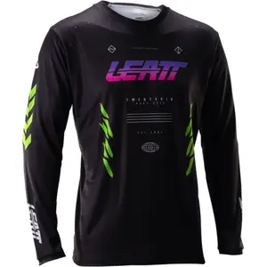 Leatt - Gravity 4.0 LS - Maillot VTT homme Race Black - L
