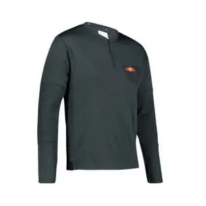 Maillot manches longues vtt leatt trail 4 0 noir pas cher