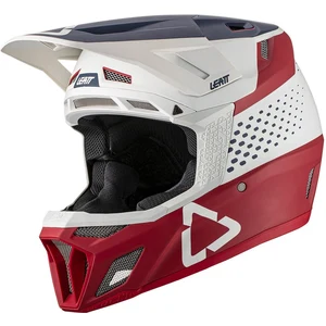 Comparateur de prix : Leatt MTB 8.0 Composite Casque de descente, blanc-rouge-bleu, taille S pour Hommes