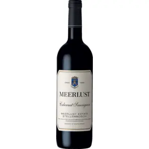 Meerlust Cabernet Sauvignon 2020 0.75 lVendu par8wines