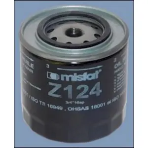 Filtre à huile MISFAT Z124 - Réf. Z124 pas cher