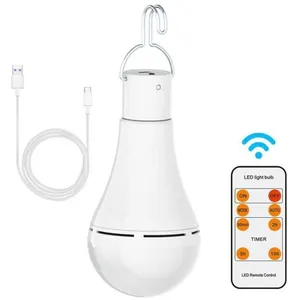 KKCVV Usb Ampoule Rechargeable Avec Télécommande, 7W led Ampoules Batterie ,... pas cher