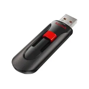 SanDisk Cruzer Glide 32 GB USB Flash Drive USB 2.0 , Black & Red pas cher