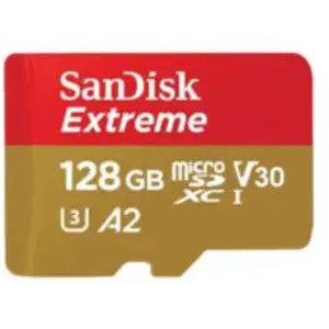 SanDisk Carte MicroSD Extreme V30 A2 - 128Gb pas cher