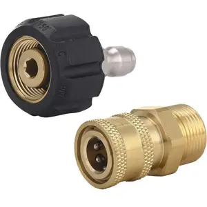 TKAAKT Kit Adaptateur Nettoyeur Haute Pression Raccord Rapide M22 14 M... pas cher