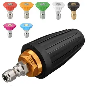 TKAAKT Buse Turbo Pour Nettoyeur Haute Pression, Buse Rotative Et 7 Po... pas cher