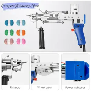 OEM Tufting Gun, 2 in 1 Set, Tissage de tapis électrique, EU PLUG 220V Set pas cher