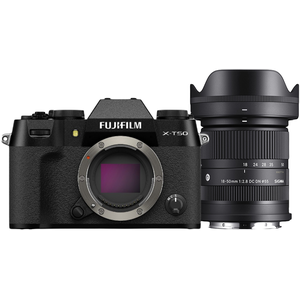 Fujifilm X-T50 boîtier noir + Sigma 18-50mm F/2.8 DC DN Contemporary F...