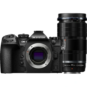 OM SYSTEM Système OM OM-1 mark II + ED 90mm f/3.5 Macro pas cher
