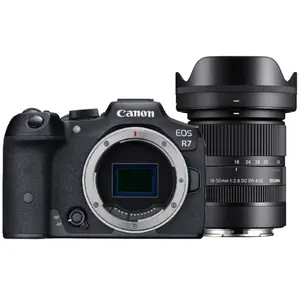 Canon EOS R7 + SIGMA 18-50mm F/2.8 DC DN Canon RF Mount pas cher