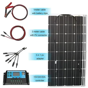 OEM Kit de Panneau Solaire Flexible Sortie 12V Convient pour Bateau Vo...Vendu parcdiscount