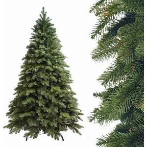 OEM Sapin de Noël artificiel réaliste de 180 cm - Écologique et ignifu... pas cher