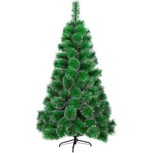 OEM Sapin de Noël, disponible en blanc et vert avec neige, hauteurs de... pas cher