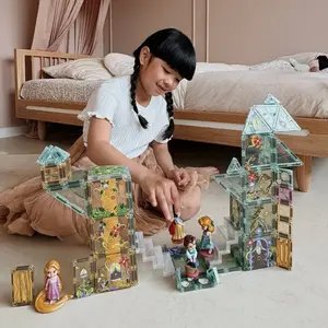 Cleverclixx Kit de construction magnétique Magic Forest Pack (69 pièces) pas cher