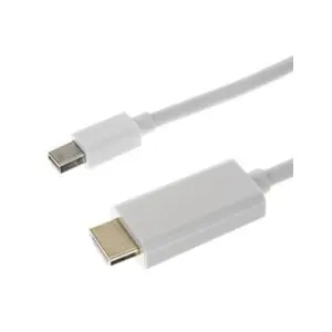 Lookshop Câble vidéo blanc Thunderbolt mâle vers HDMI mâle pour MacBook (180 ) pas cher