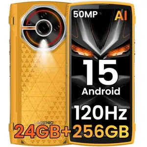 Smartphone Incassable LAGENIO Panther2 Pro 24Go+256Go/1To TF 50MP Étan... pas cher