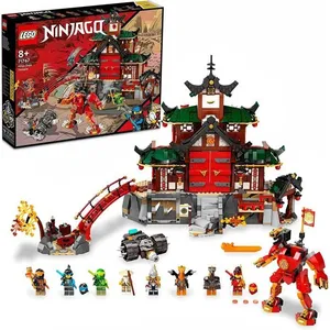 LEGO 71767 Ninjago Le Temple Dojo Ninja Set Maitres du Spinjitzu, Joue...Vendu parcdiscount