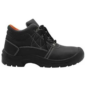 CFP Chaussures de sécurité hautes nacrite S1P src en cuir fleur de vachette noir P37 - B0911-T37 - Noir pas cher