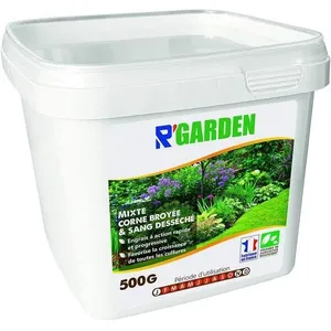 Jardinage R’Garden - Engrais Organique Mixte Corne et Sang - Engrais Ecologique - Fertilisant Naturel - Nourrit en Profo 92578