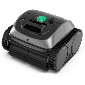 Comparateur de prix : Wybot Robot nettoyeur de piscine sans fil C1 murale planification d'itinéraire intelligente contrôle gris vert