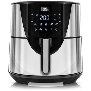UTEN Friteuse Sans Huile à Air Chaud 7.5L - Grande Capacité - Air Fryer 1700W - Écran Tactile,Réglage de Température et Minuterie pas cher