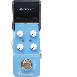 Joyo IronMan Blue Rain - Pédale overdrive guitare pas cher