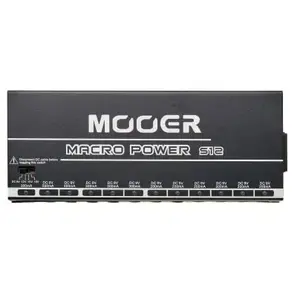 Mooer Macro Power S12, Alimentation 9-12-15-18V Alimentations et piles