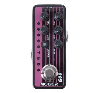 Comparateur de prix : Mooer 009 Blacknight - Pédale micro préampli guitare