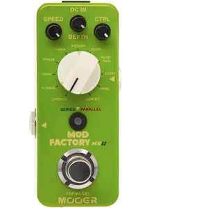 Comparateur de prix : Mooer Mod Factory MKII - Micro pédale multi-effets guitare
