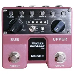 Mooer Tender Octaver Pro - Pédale d'effet guitare - Octaver polyphonique