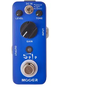 Comparateur de prix : Mooer Solo - Distorsion high gain moderne pour guitare