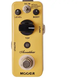 Comparateur de prix : Mooer Mooer Acoustikar Simulateur De Guitare Acoustique