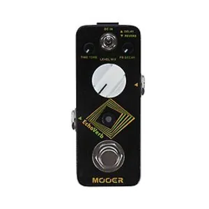 Comparateur de prix : Mooer Echoverb - Mini pédale de reverb/delay pour guitare