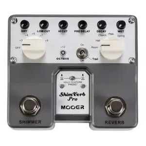 Comparateur de prix : Mooer Shimverb Pro - Pedal de reverb digital