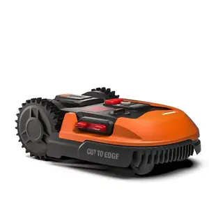 Comparateur de prix : Worx Wr148e Tondeuse À Gazon Tondeuse À Gazon Robot Batterie Noir, Orange