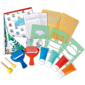 Comparateur de prix : Hape Sponge painting fun - Set de peinture creatif
