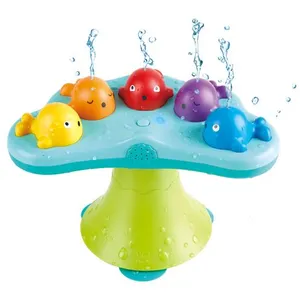 Comparateur de prix : Hape Jouet pour le bain : Fontaine de bain musicale des baleines