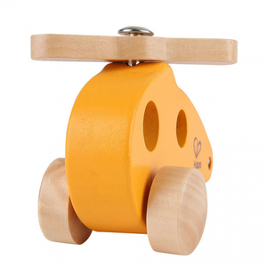 Hape - Jouet a pousser Petit Helico bois pas cher