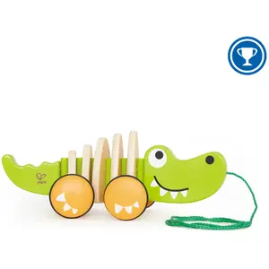Comparateur de prix : Jouet à tirer Crocodile - HAPE - E0348 - Mixte - Intérieur