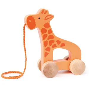 Comparateur de prix : Jouet en bois à tirer - HAPE - Girafe - Intérieur - Mixte - A partir de 12 mois