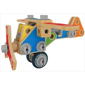 Hape - Jeu de construction 62 pièces pour expert - HAPE pas cher